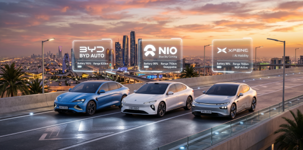 BYD vs NIO vs Xpeng brand comparison 2026