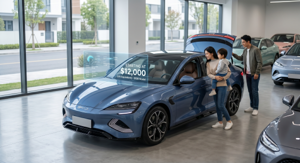 Budget Chinese electric cars 2026 — BYD Dolphin, MG4 and MG ZS EV