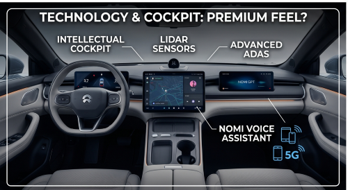 NIO ET5 interior comfort features