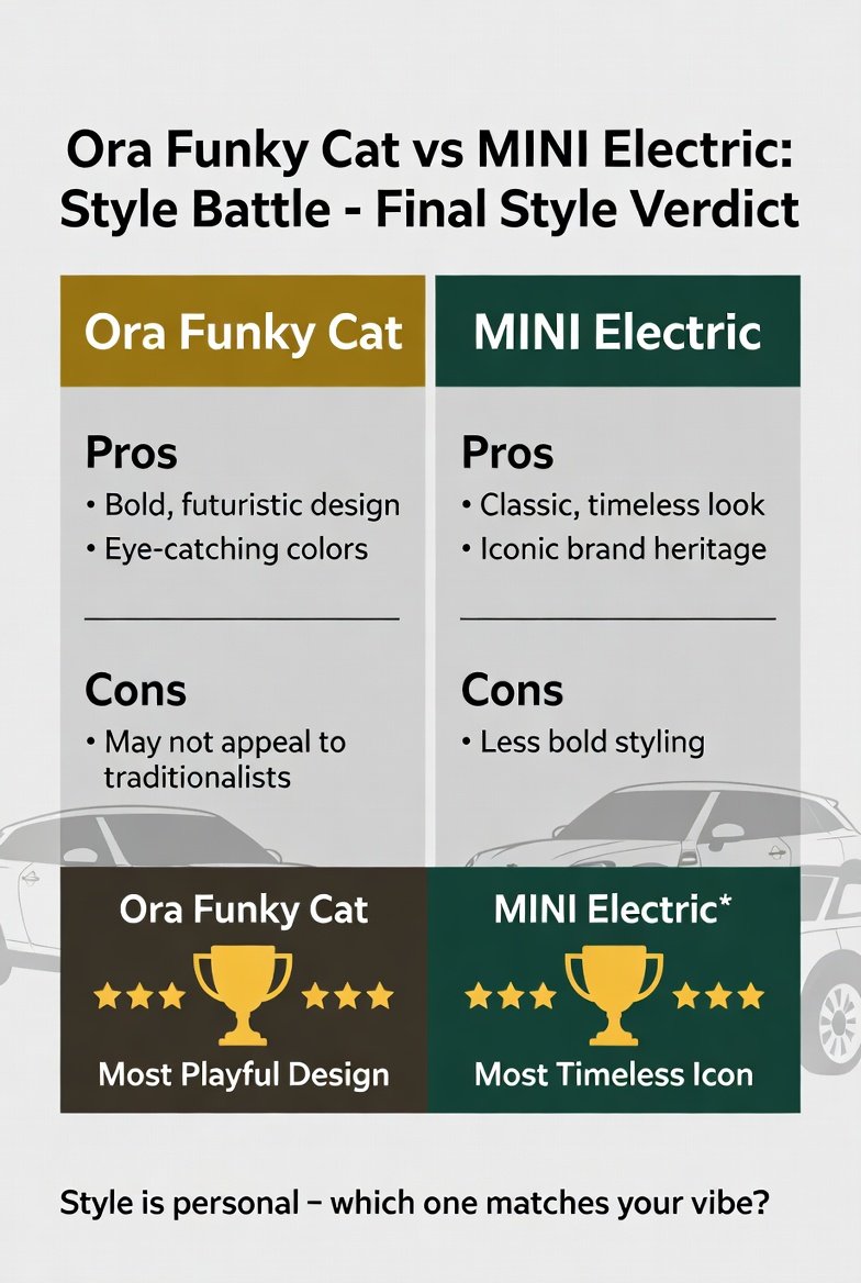 Ora Funky Cat vs MINI Electric Style Battle Title