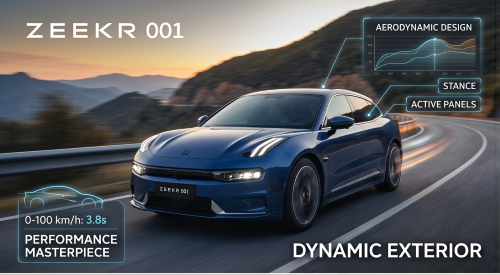 Zeekr 001 performance electric vehicle