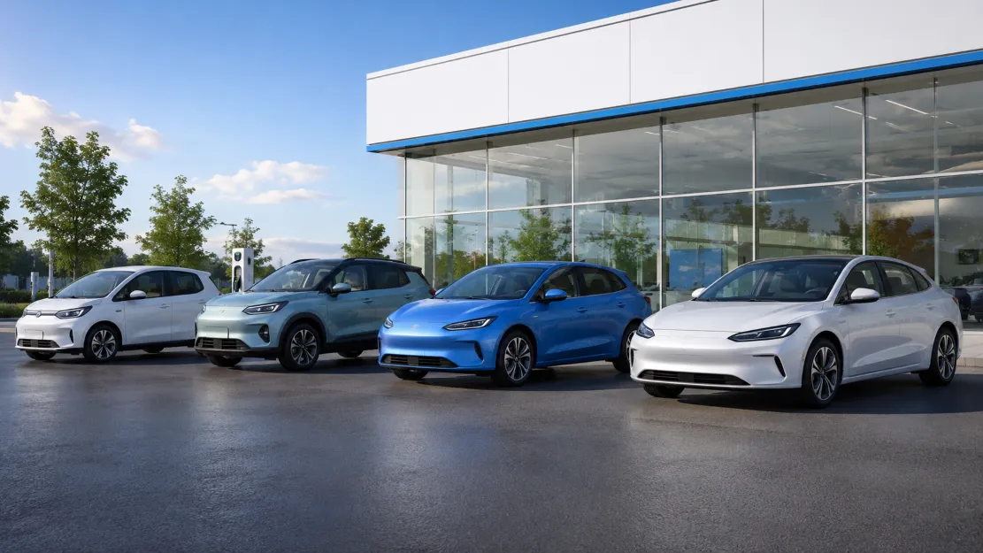 Lineup of affordable electric cars available in the US in 2026
