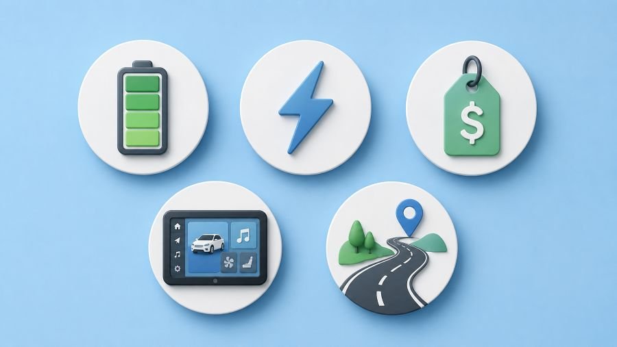 Key criteria for choosing a BYD alternative including battery, range, price, and technology
