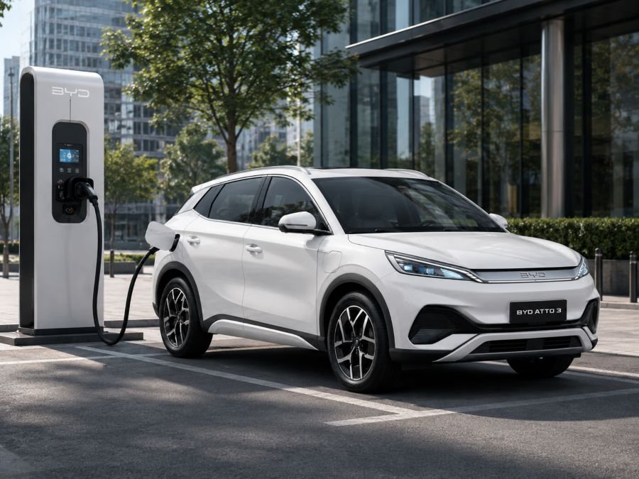 BYD Atto 3 Fast DC Charging Station Testing