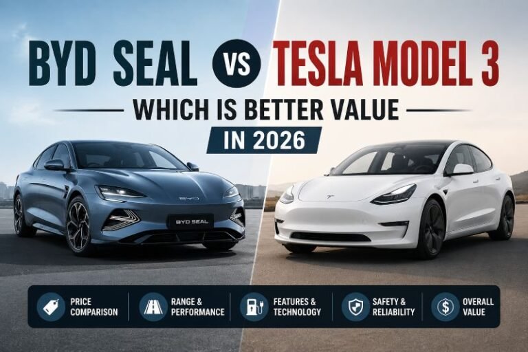 byd seal vs tesla model 3