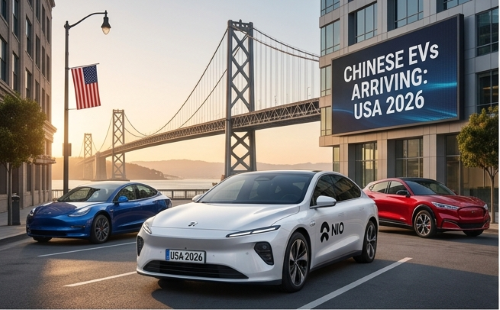 Chinese cars USA market 2026