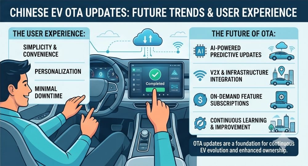 OTA update infrastructure and connectivity