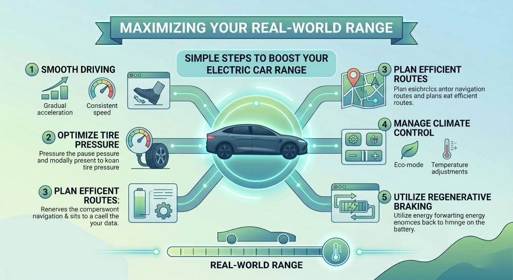 EV Range Optimization Tips and Strategies