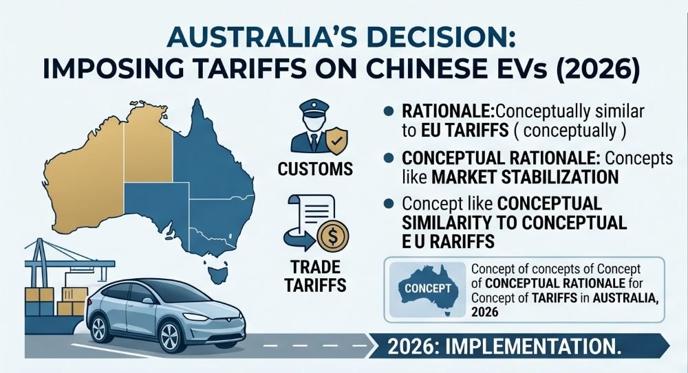 Cost and consumer price impact analysis of Chinese EV tariffs in Australia