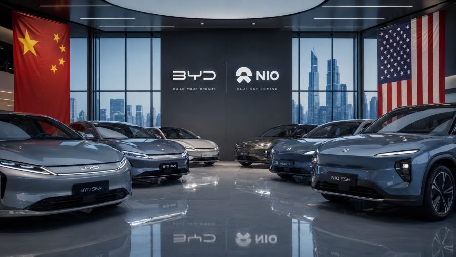Chinese EV manufacturers blocked from US market