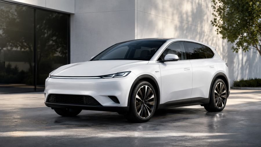 Tesla Model Y 2026 front view with updated Juniper styling