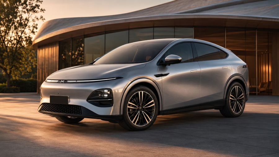Xpeng G6 Review 2026 exterior design of the electric tech SUV under £50000